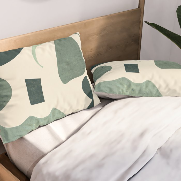 Abstract Shapes 38/4 Pillow Sham Gallery Image 2