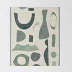 Abstract Shapes 38/4 Throw Blanket Gallery Image 2
