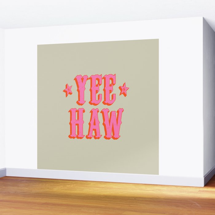 Yee Haw Wall Mural Gallery Image 2