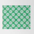 Floral Maze 2 Throw Blanket Gallery Image 2