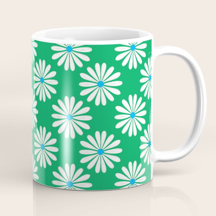 Floral Maze 2 Coffee Mug Gallery Image 1
