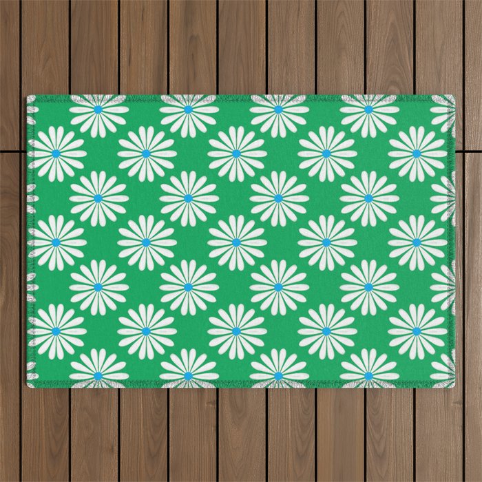 Floral Maze 2 Outdoor Rug Gallery Image 1