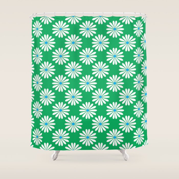 Floral Maze 2 Shower Curtain Gallery Image 1