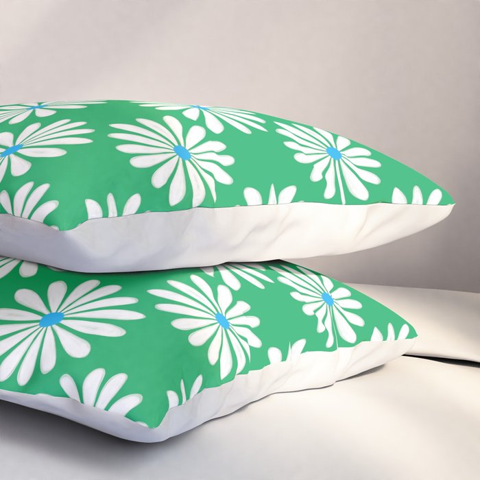 Floral Maze 2 Pillow Sham Gallery Image 3