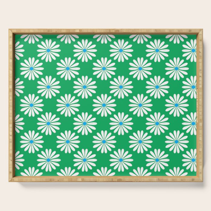 Floral Maze 2 Serving Tray Gallery Image 1