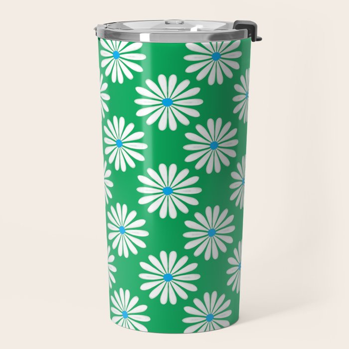 Floral Maze 2 Travel Mug Gallery Image 2