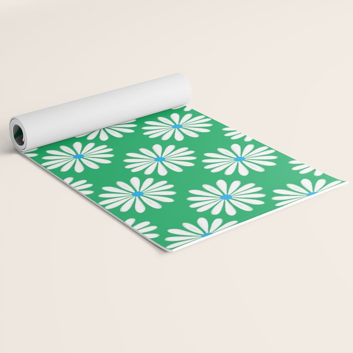Floral Maze 2 Yoga Mat Gallery Image 2