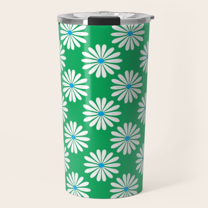 Floral Maze 2 Travel Mug Gallery Image 1
