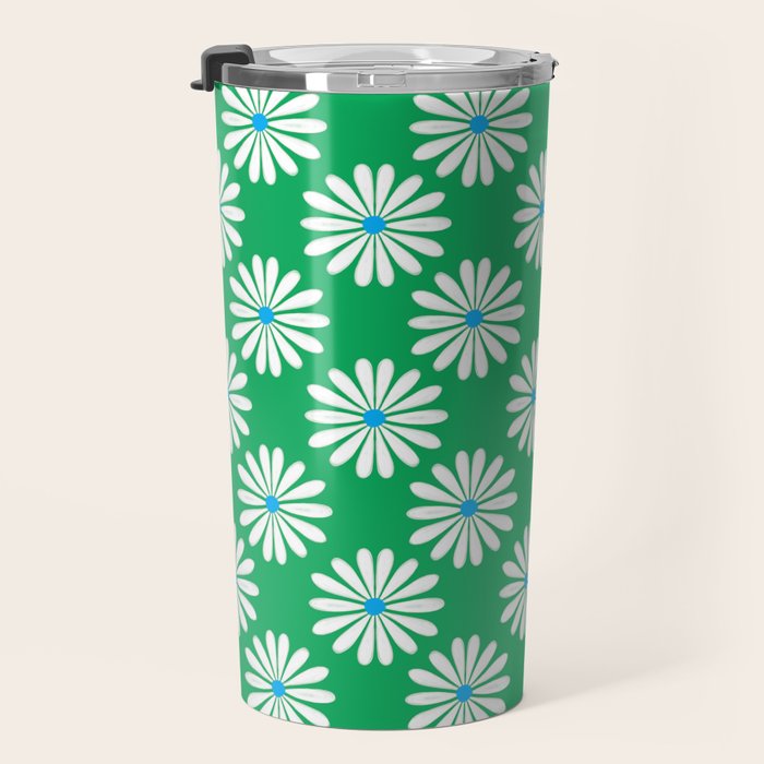 Floral Maze 2 Travel Mug Gallery Image 3