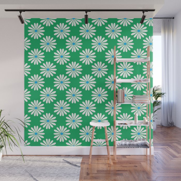 Floral Maze 2 Wall Mural Gallery Image 1
