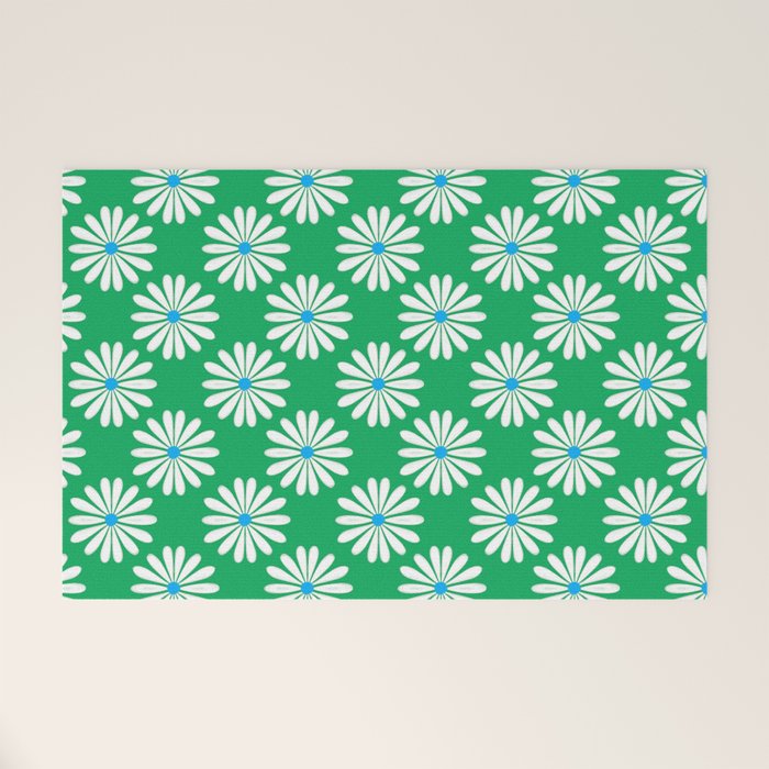 Floral Maze 2 Welcome Mat Gallery Image 1