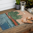 Colorful Wild Landscape 2 Outdoor Rug Gallery Image 2