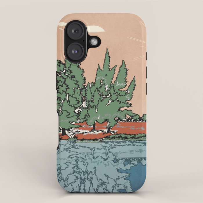 Colorful Wild Landscape 2 iPhone Case Gallery Image 1