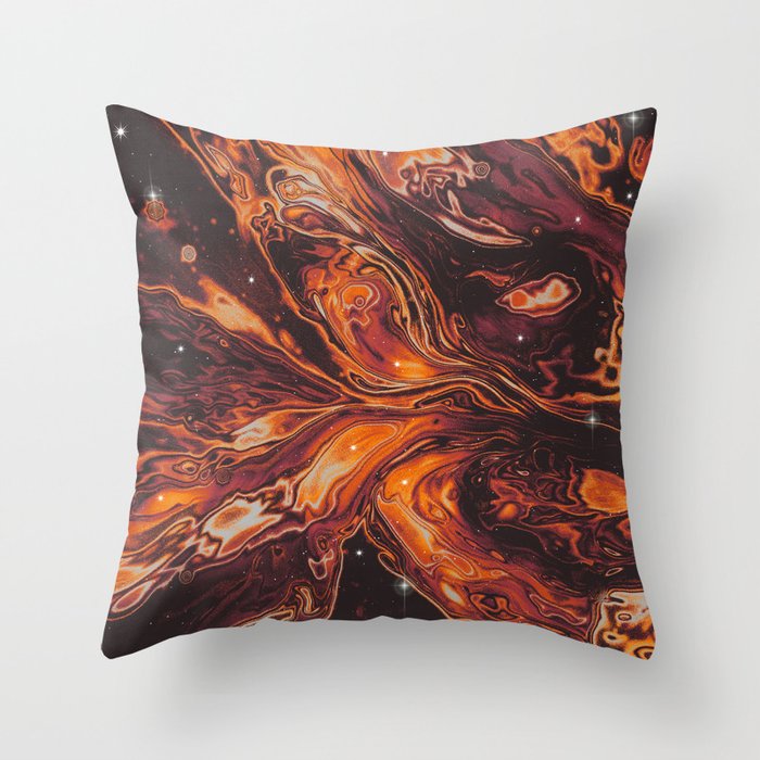 BAD KARMA Throw Pillow Gallery Image 6