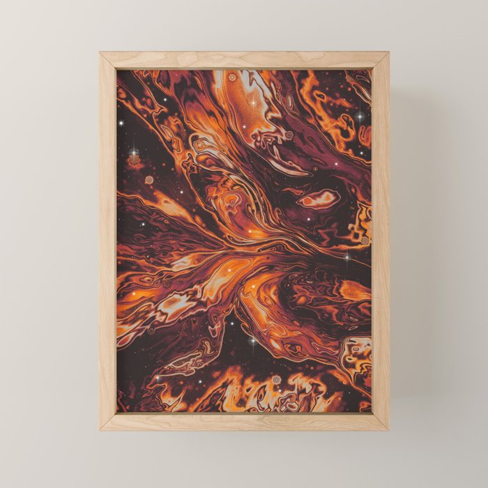 BAD KARMA Mini Art Print Gallery Image 1