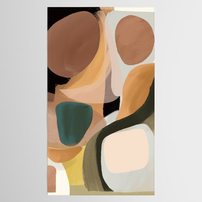 Modern Abstract Art 149 Tablecloth Gallery Image 2