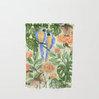 Monkeys and Parrots Wall Hanging Gallery Image 1
