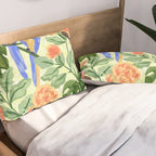Monkeys and Parrots Pillow Sham Gallery Image 2