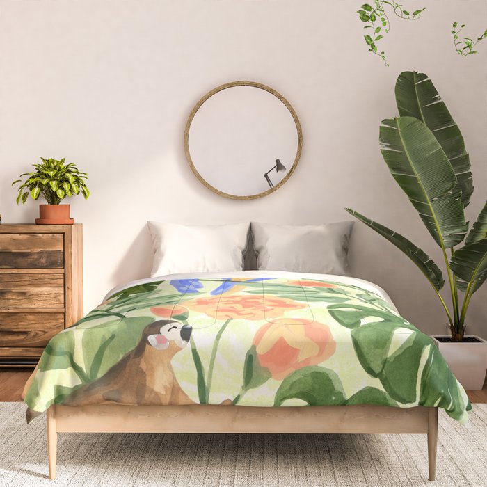 Monkeys and Parrots Comforter Gallery Image 3