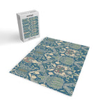 William Morris Granada Teal Blue Green Jigsaw Puzzle Gallery Image 2
