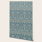 William Morris Granada Teal Blue Green Wallpaper Gallery Image 2