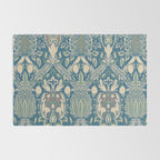 William Morris Granada Teal Blue Green Rug Gallery Image 2