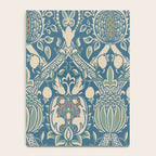 William Morris Granada Teal Blue Green Notebook Gallery Image 4