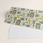 Island Tiki - Tan Wrapping Paper Gallery Image 2
