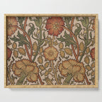 William Morris Rose and Rose, William Morris floral design  Serving Tray Gallery Image 1