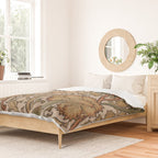William Morris Rose and Rose, William Morris floral design  Duvet Cover Gallery Image 2
