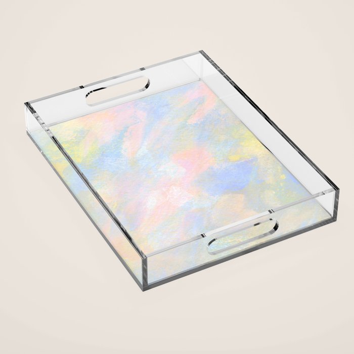 Sunset, Abstract Expression (5) Acrylic Tray Gallery Image 1