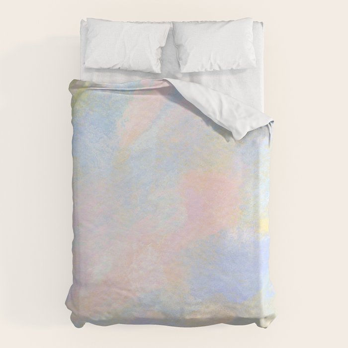 Sunset, Abstract Expression (5) Duvet Cover Gallery Image 6