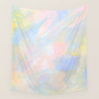 Sunset, Abstract Expression (5) Wall Tapestry Gallery Image 4