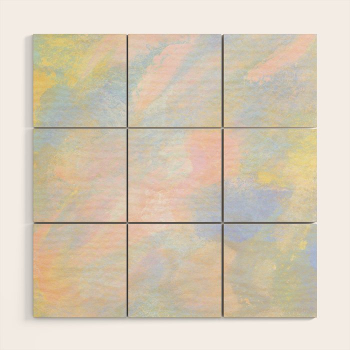 Sunset, Abstract Expression (5) Wood Wall Art Gallery Image 1