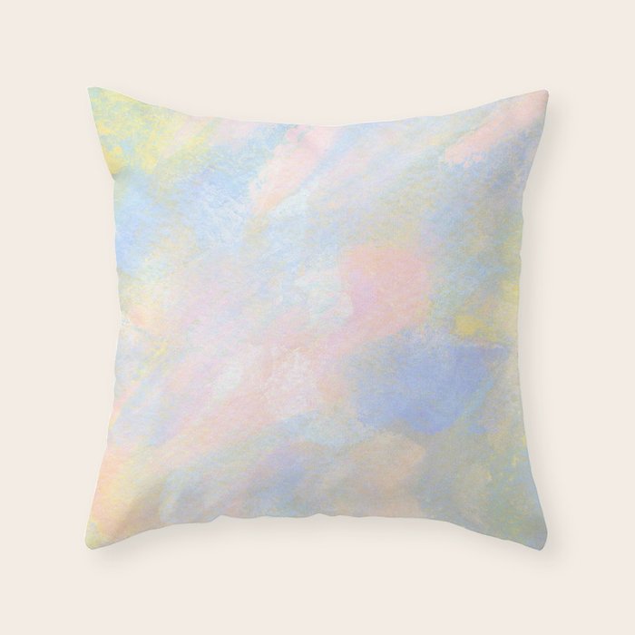 Sunset, Abstract Expression (5) Throw Pillow Gallery Image 6