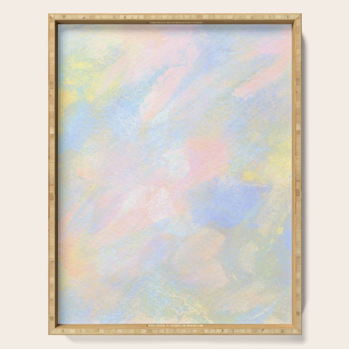 Sunset, Abstract Expression (5) Serving Tray Gallery Image 1