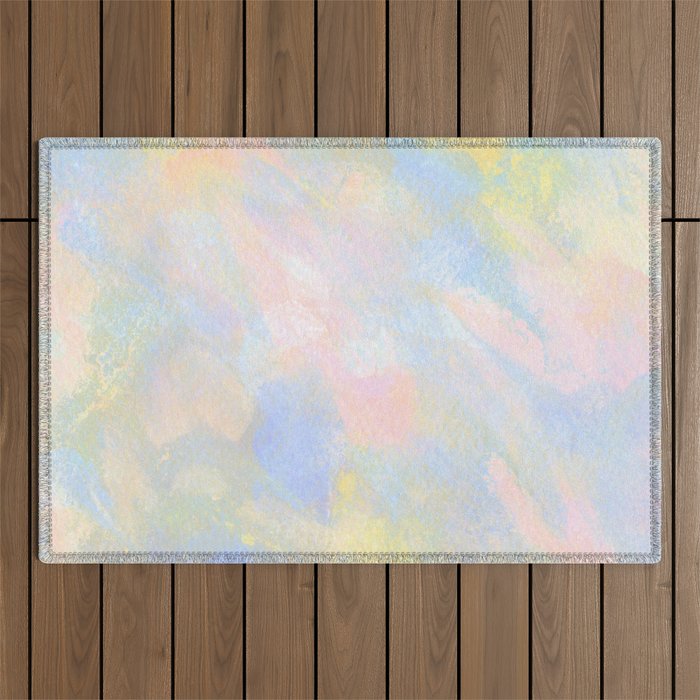 Sunset, Abstract Expression (5) Outdoor Rug Gallery Image 1