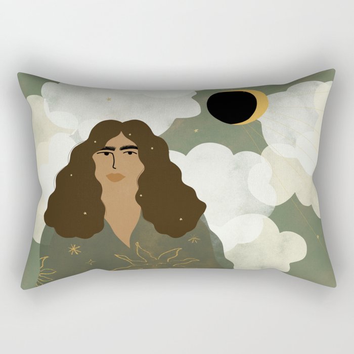 Head in the clouds Rectangular Pillow Gallery Image 2