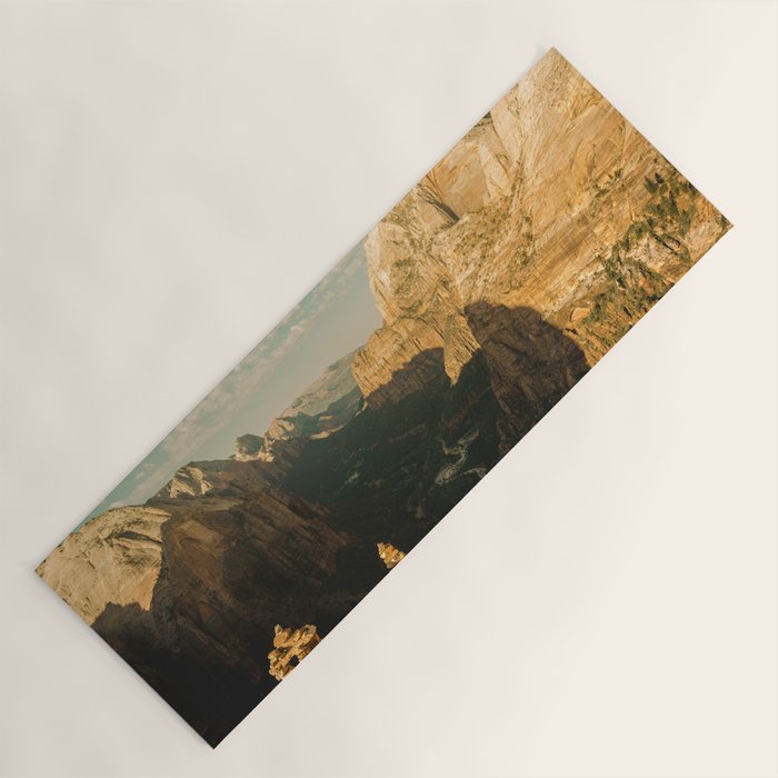 Zion Mornings - National Parks Nature Photography Yoga Mat Gallery Image 1