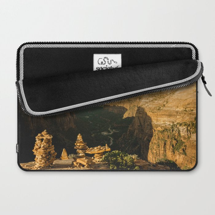 Zion Mornings - National Parks Nature Photography Laptop Sleeve Gallery Image 2