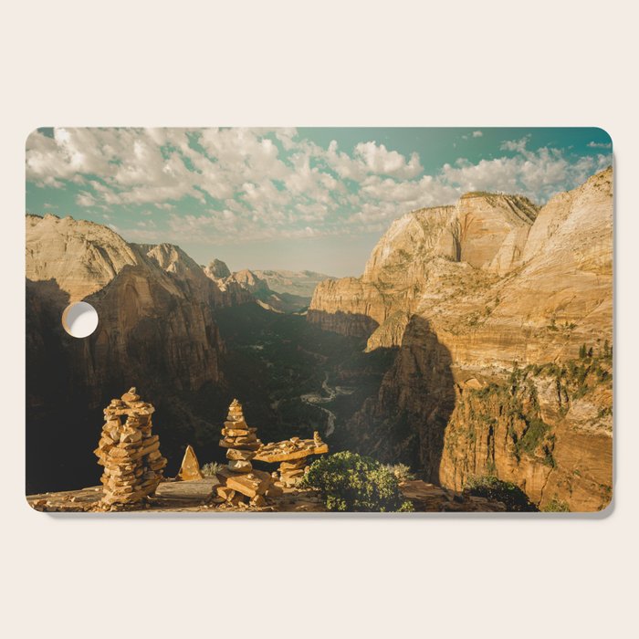 Zion Mornings - National Parks Nature Photography Cutting Board Gallery Image 1