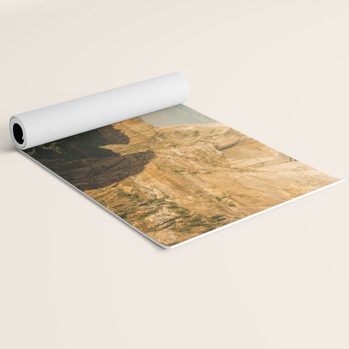 Zion Mornings - National Parks Nature Photography Yoga Mat Gallery Image 2
