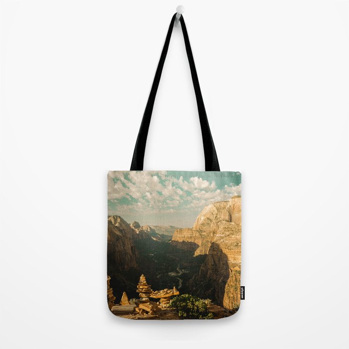 Zion Mornings - National Parks Nature Photography Tote Bag Gallery Image 2