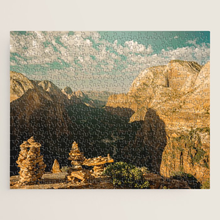 Zion Mornings - National Parks Nature Photography Jigsaw Puzzle Gallery Image 1
