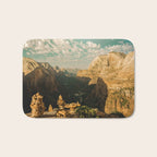Zion Mornings - National Parks Nature Photography Bath Mat Gallery Image 1
