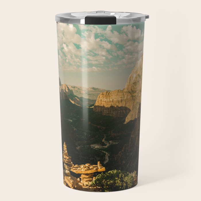 Zion Mornings - National Parks Nature Photography Travel Mug Gallery Image 1