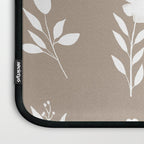 White Flower Pattern_02 Laptop Sleeve Gallery Image 3