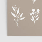 White Flower Pattern_02 Poster Gallery Image 3