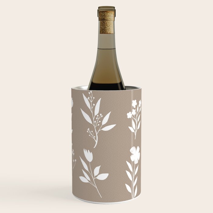 White Flower Pattern_02 Wine Chiller Gallery Image 3