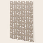 White Flower Pattern_02 Wallpaper Gallery Image 2